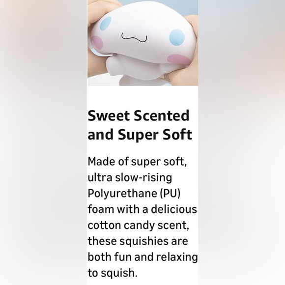 NIB! JUMBO 11 INCH LONG CINNAMOROLL SQUISHY! AND! SURPRISE GIFTS W/ PURCHASE! - Picture 8 of 13